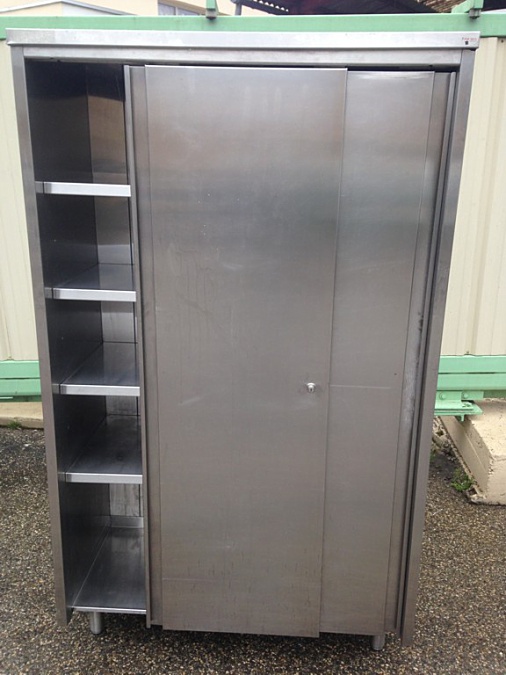 armoire de rangement inox occasion